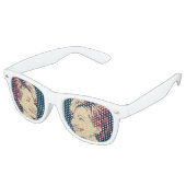 Retro Lunettes de fête HILLARY2016 (Angulaire)