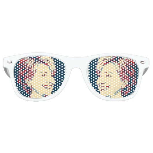 Retro Lunettes de fête HILLARY2016 (Devant)