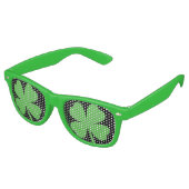 Retro Lunettes de fête Trèfle Chanceux (Angulaire)