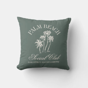 Retro Luxe Meisjes-van-het-uitgaansleven Club Buitenkussen