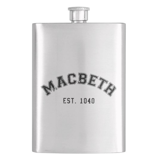 Retro Macbeth Heupfles (Voorkant)