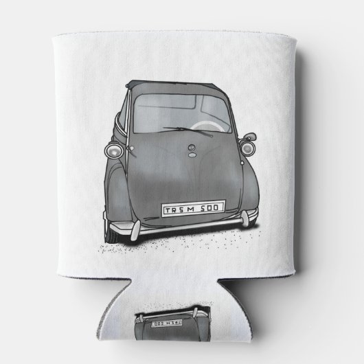 retro machine blikjeskoeler (Achterkant)