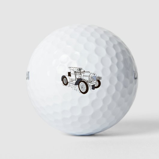 retro machine golfballen (Voorkant)