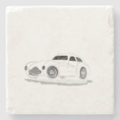 retro machine stenen onderzetter (Voorkant)