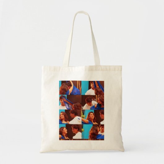 Retro  Madhuri Dixit Shahrukh Khan Tote Bag (Voorkant)
