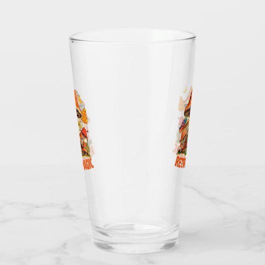 Retro Magic Glas (Rechts)