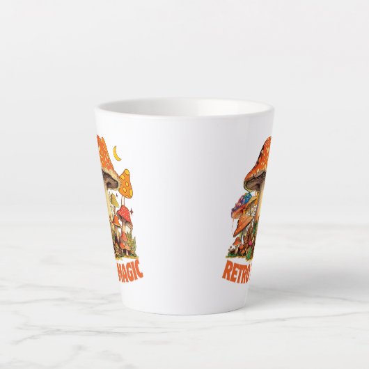 Retro Magic Latte Mok (Voorkant)