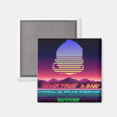 Retro Magnet Magneet (Voorkant / Achterkant)