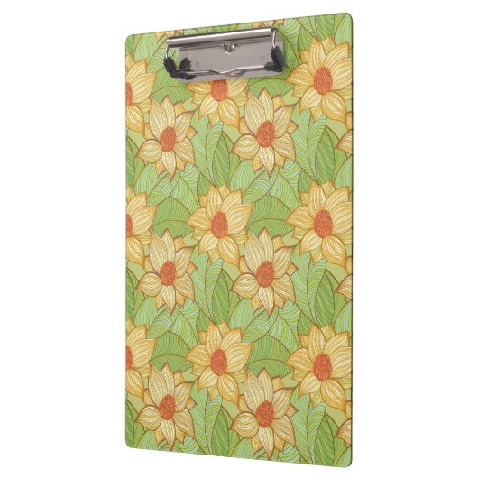 Retro Magnolia Pattern Klembord (Links)