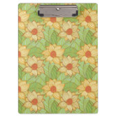 Retro Magnolia Pattern Klembord (Voorkant)