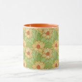 Retro Magnolia Pattern Mok (Midden)
