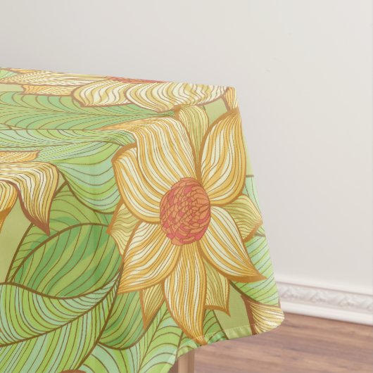 Retro Magnolia Pattern Tafelkleed (Voorbeeld)