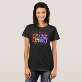 Retro Make Homophobia extinct Gay Pride Month T-shirt (Voorkant volledig)