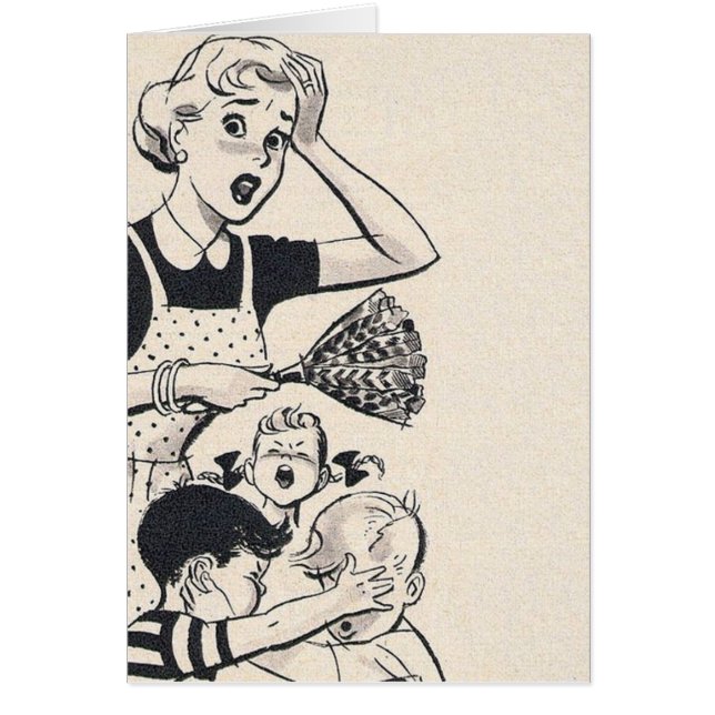 Retro mam - andere Kinderen, (Voorkant)