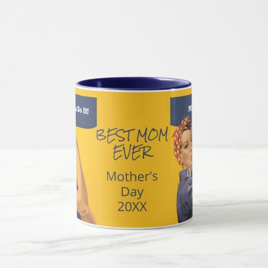 Retro mam kan het Mokken (Midden)