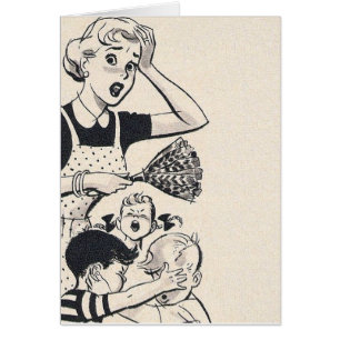 Rétro maman - les enfants d'autres personnes,