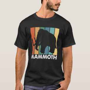 Retro Mammoet Dier T-shirt