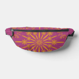 Retro Mandala Boysenberry Fanny Pack Heuptasje