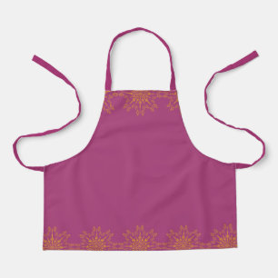 Retro Mandala Boysenberry Small Schort