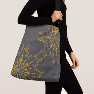 Retro Mandala Dusk Crossbody Bag Tas