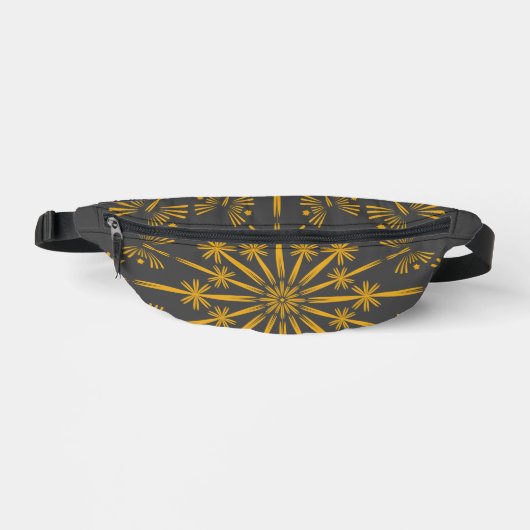 Retro Mandala Dusk Fanny Pack Heuptasje (Voorkant)