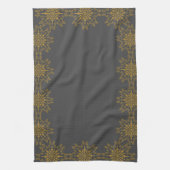 Retro Mandala Dusk Kitchen Towel Theedoek (Verticaal)