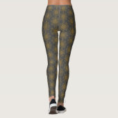 Retro Mandala Dusk Leggings (Achterkant)