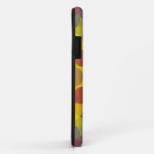 Retro Mandala Flower Yellow Oranje en Paars Case-Mate iPhone Case (Achterkant/rechts)