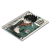 Retro Manga Anime Carnet Spiral Journal (Côté gauche)