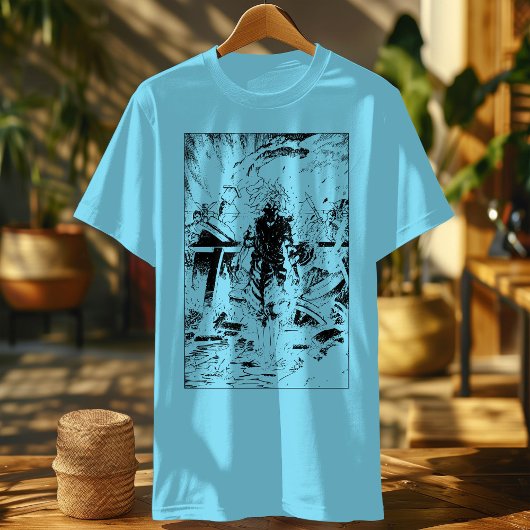 retro  manga t-shirt