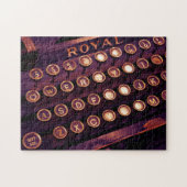 RÉTRO MANUEL TYPEWRITER JIGSAW PUZZLE (Horizontal)