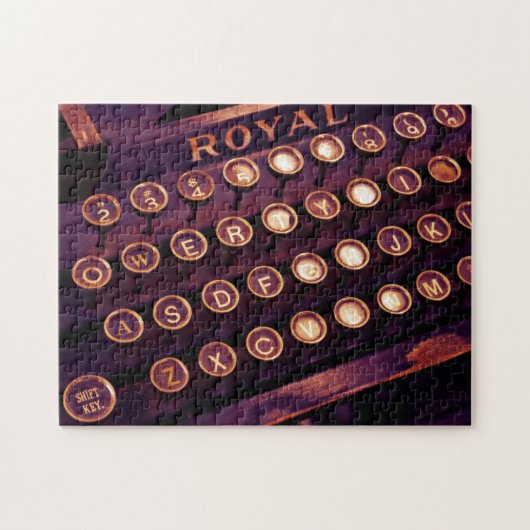 RÉTRO MANUEL TYPEWRITER JIGSAW PUZZLE (Horizontal)
