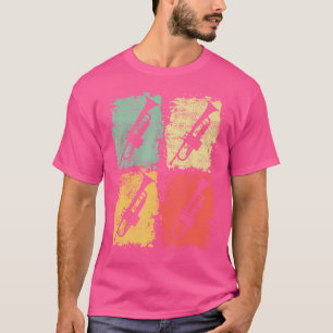 Retro Marching Band Trompet T-shirt