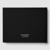 Rétro Mariage de bande de cassette livre d'or (Verso)