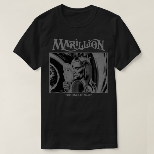 Retro Marillion Gifts Movie Fans T-shirt (Design voorkant)