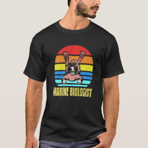 Retro marinier Geweldige SCUBA Prese T-shirt
