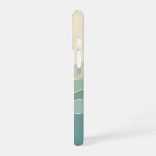 Retro Maritime Anchor iPhone 16 Hoesje (Linkerkant)