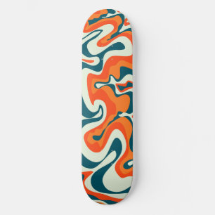 Retro marmer jaren '60 skateboard