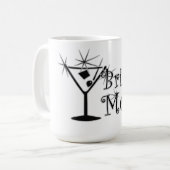 Retro Martini - Bruid's Moeder Koffiemok (Voorkant links)