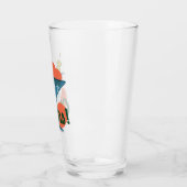 Retro Martini Madness Cheers and Beers Glas (Links)