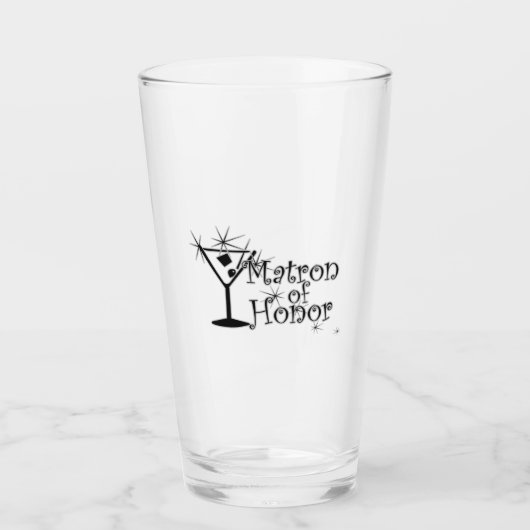 Retro Martini - Matron of Honor Glas (Voorkant)