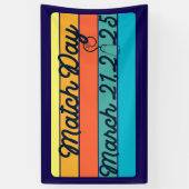 Retro Match Day 2025 viering residency Spandoek (Verticaal)