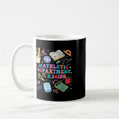 Retro Mathletic Department Pi Dag 3.14 Grappige Wi Koffiemok (Links)