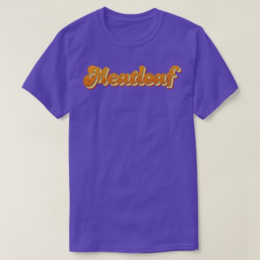 Retro Meatloaf T-shirt (Design voorkant)
