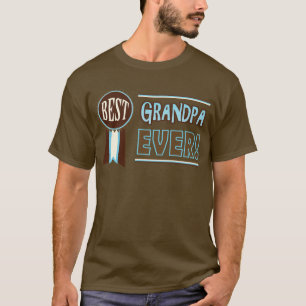 Rétro meilleur T-shirt de grand-papa de fête des