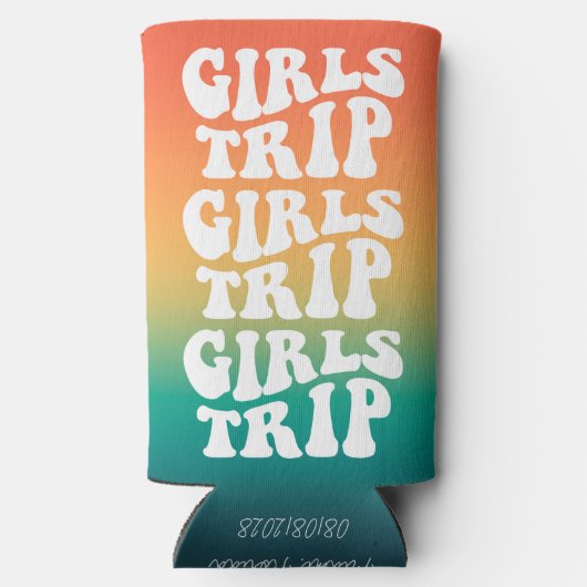 Retro Meisjes Reis Beste Vrienden Aangepast (Achterkant)