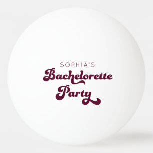 Retro Meisjesuitje Ping Pong Bal Pingpongballen