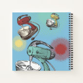 Rétro mélangeur de stand rouge livre de recettes p (Dos)