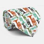 Retro-mellofoon Stropdas (Opgerold)