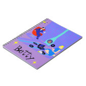 Rétro même à la maison le carnet (Côté gauche)